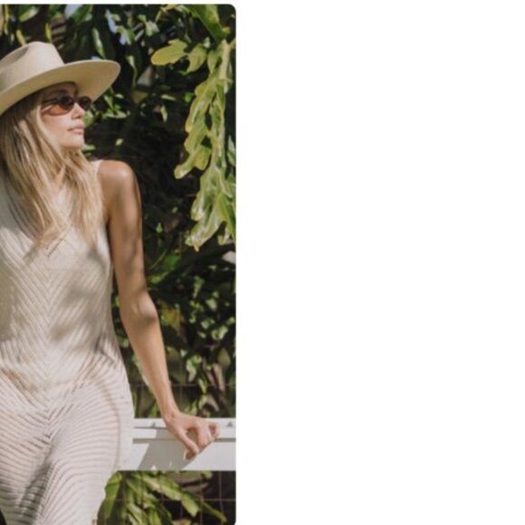 Hemlock Toluca Rancher Straw Hat - Large NWOT - Picture 2 of 3